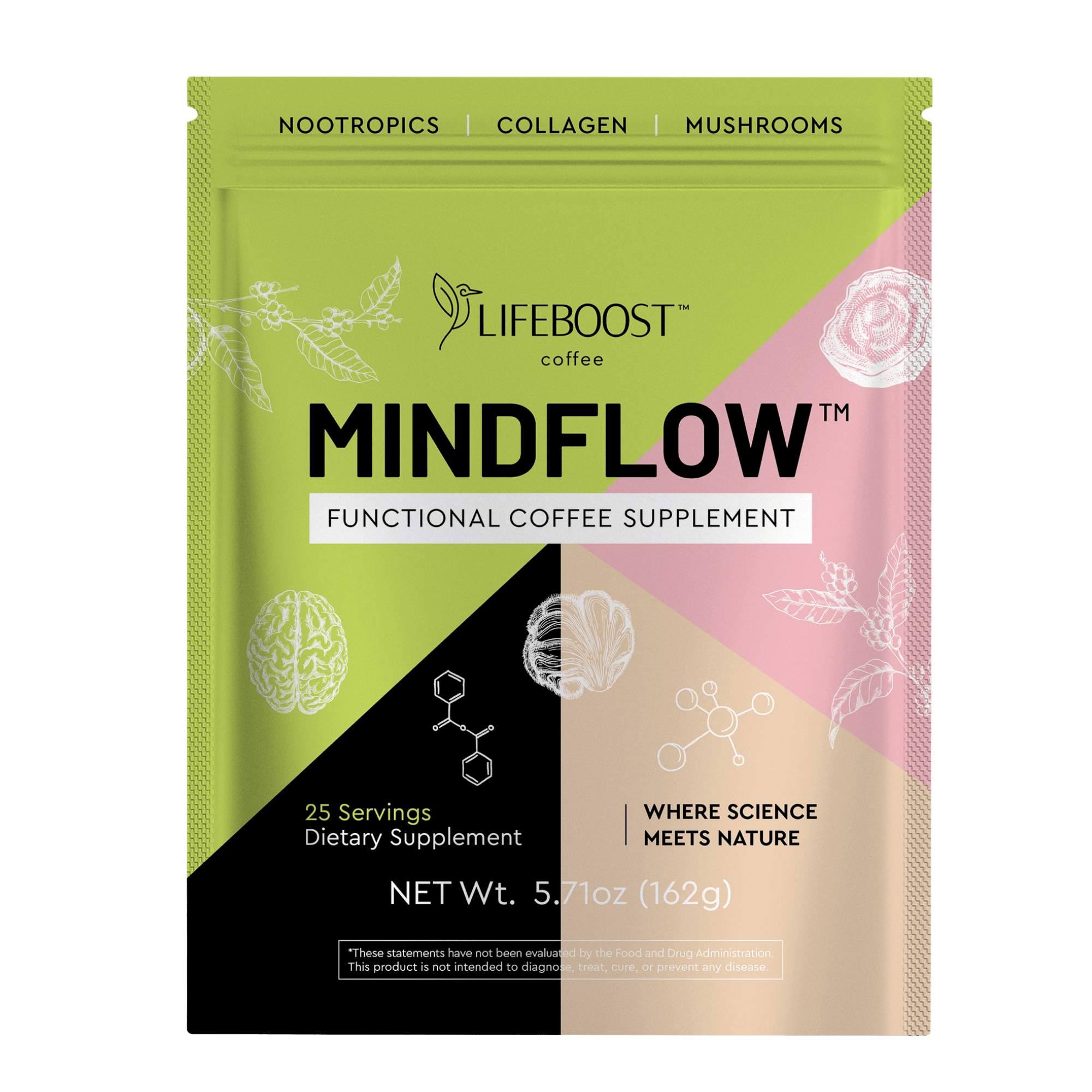 Mindflow Instant Coffee - Lifeboost Coffee